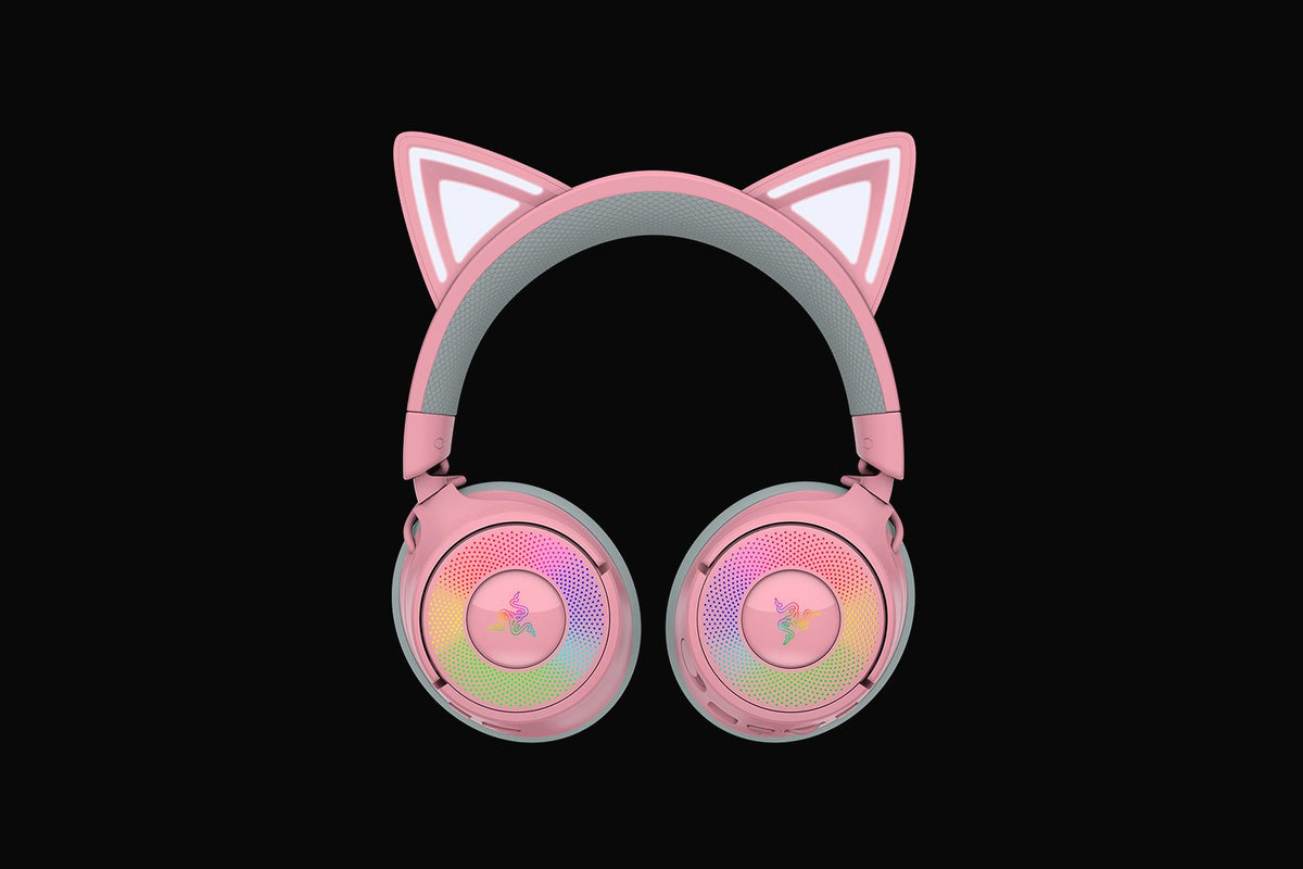Razer Kraken Kitty V3 Pro Wireless RGB Headset - Quartz