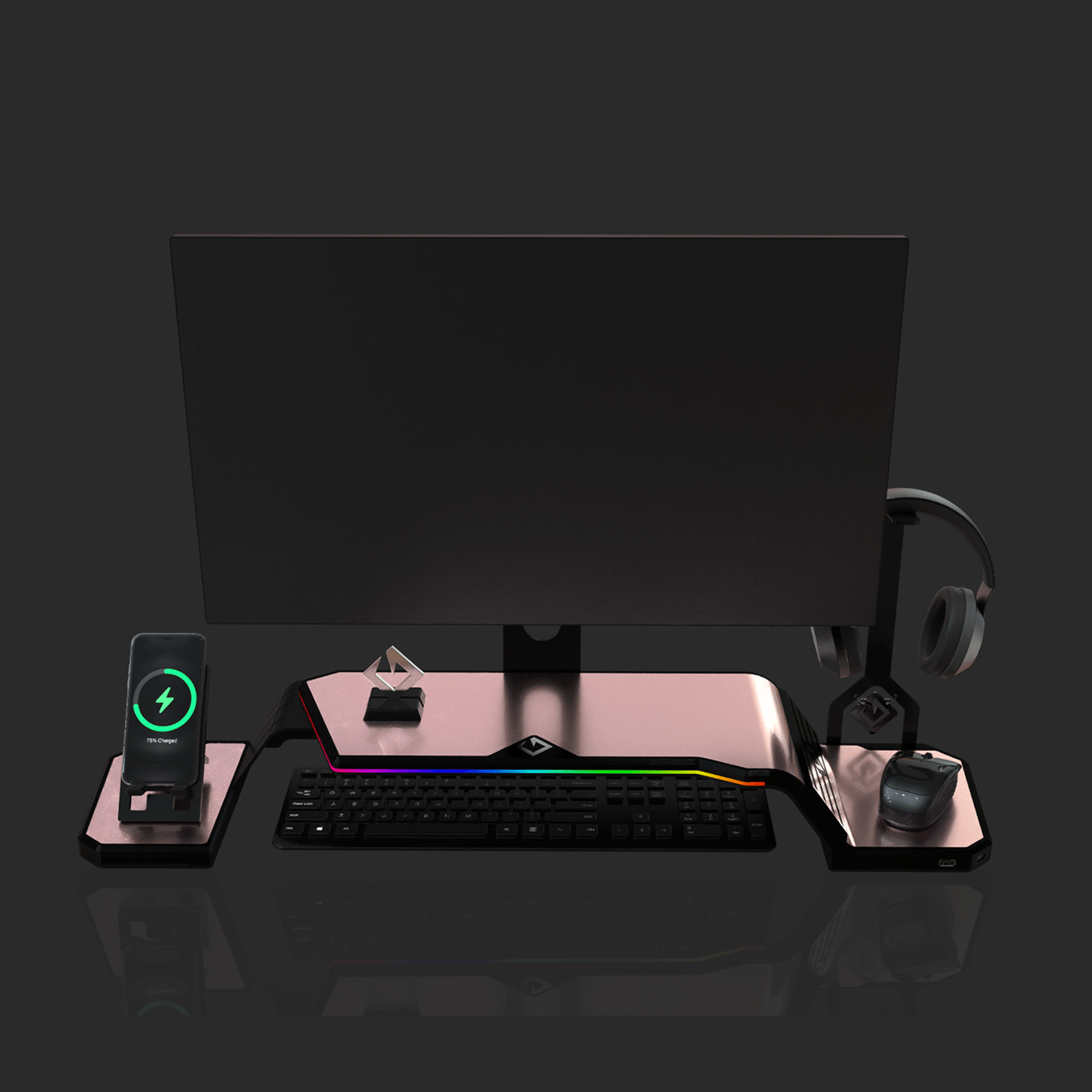 Altura Monitor Stand for Desk – VESA Arm Edition