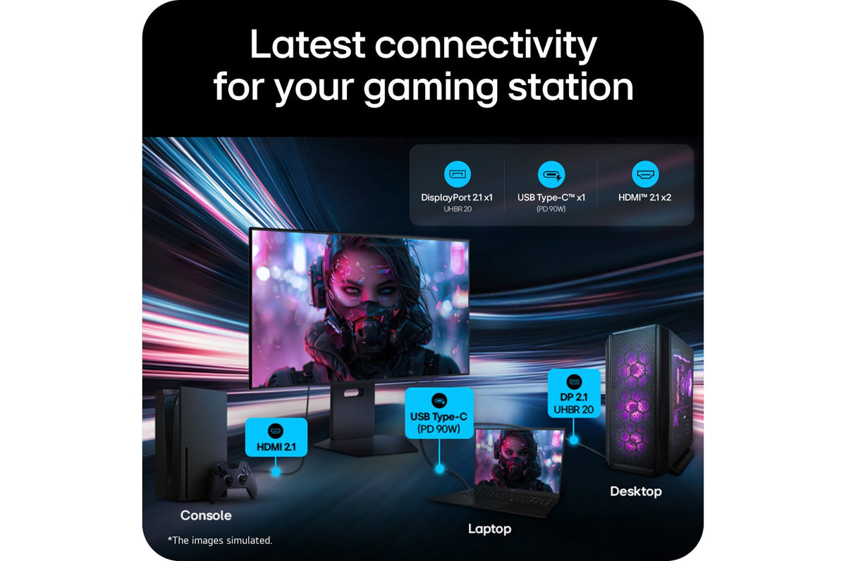 LG 32GX870B-B 32-inch UltraGear 4K OLED Gaming Monitor