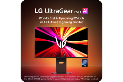 LG 32GX870B-B 32-inch UltraGear 4K OLED Gaming Monitor