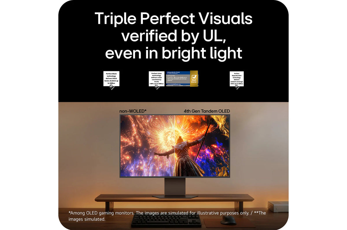 LG 32GX870B-B 32-inch UltraGear 4K OLED Gaming Monitor
