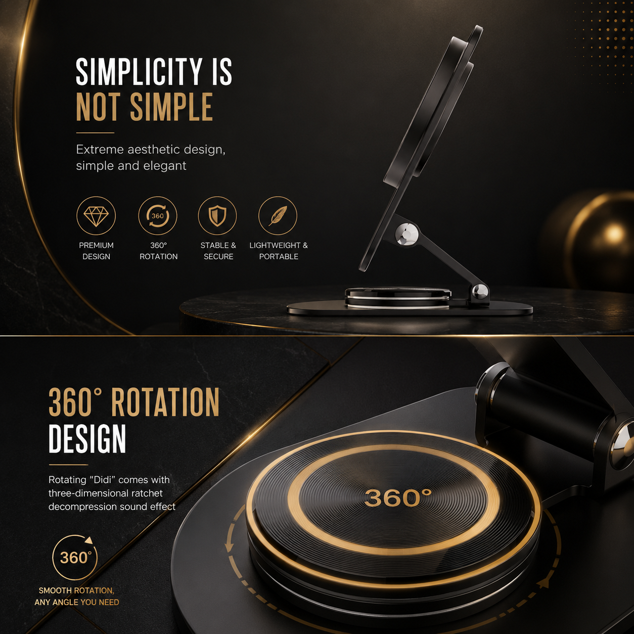Premium Wireless Charging Phone Stand