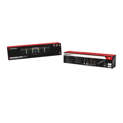Groove Bar Pro BS163 Portable Gaming Speaker – 10W RMS Computer Soundbar with Bluetooth 5.4 & USB-C