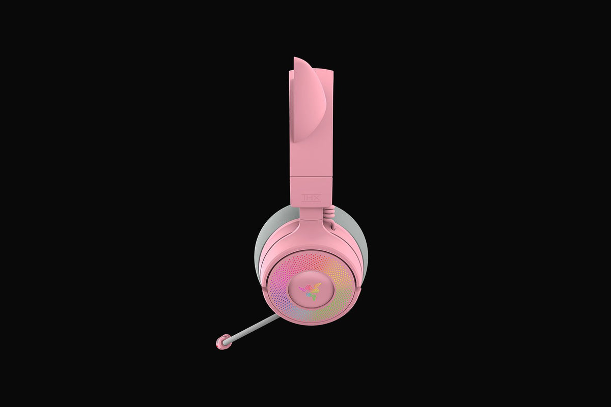 Razer Kraken Kitty V3 Pro Wireless RGB Headset - Quartz