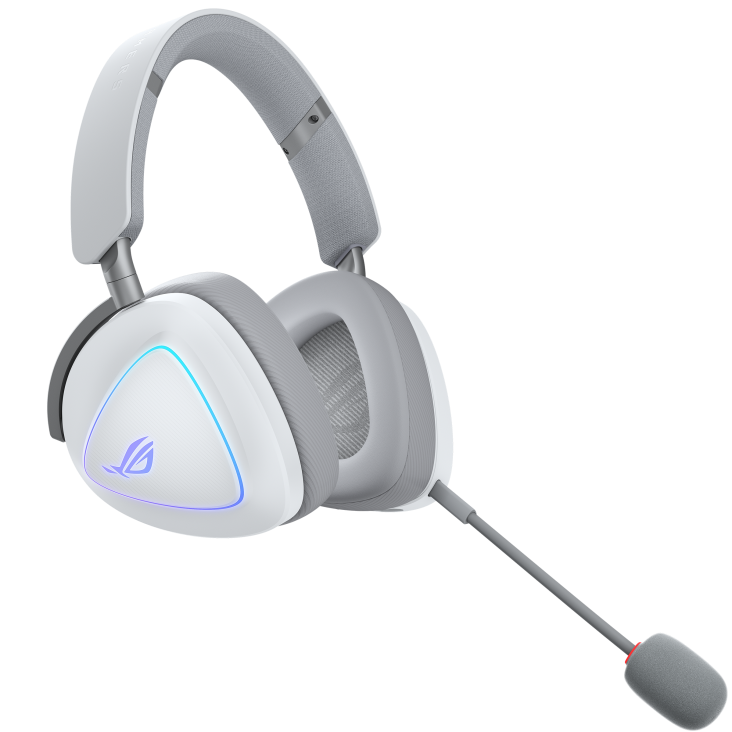 ASUS ROG Delta II Tri-Mode Wireless Gaming Headset - White (2Y)
