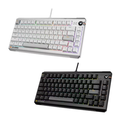 ASUS TUF Gaming K4 HFX Magnetic 75 Keyboard - Black