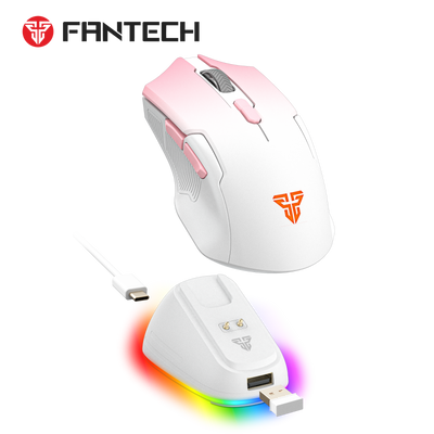 Fantech Cruiser II WG11V2RD Wireless RGB Gaming Mouse & Charging Dock Combo