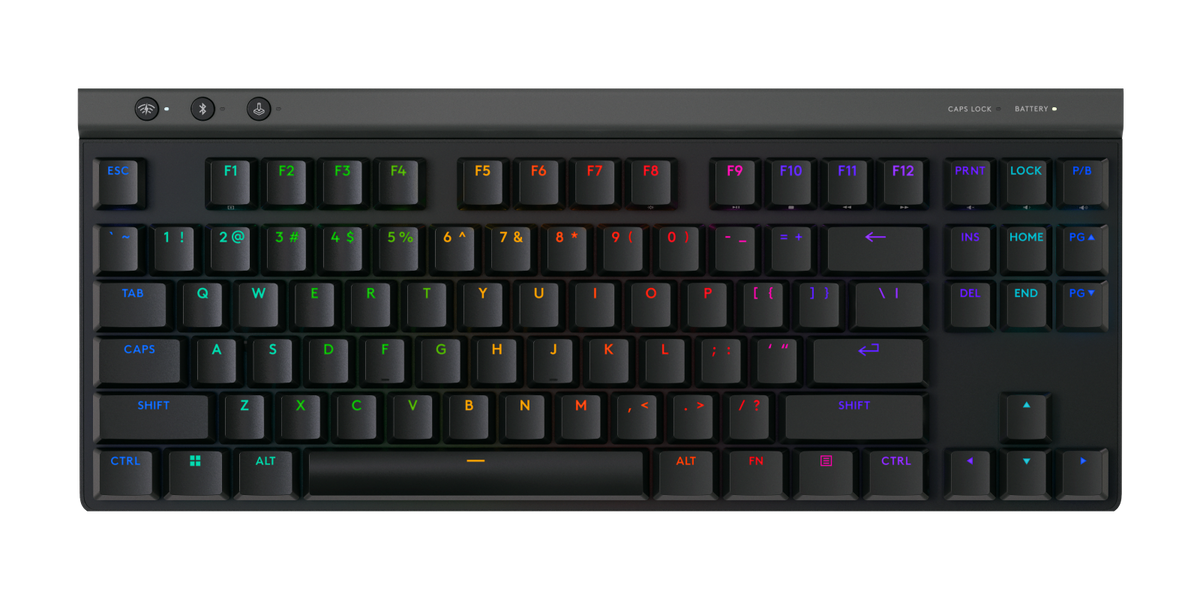 Logitech G515 Lightspeed TKL Gaming Keyboard - GL Tactile Black (2Y) — manufacturer image 1