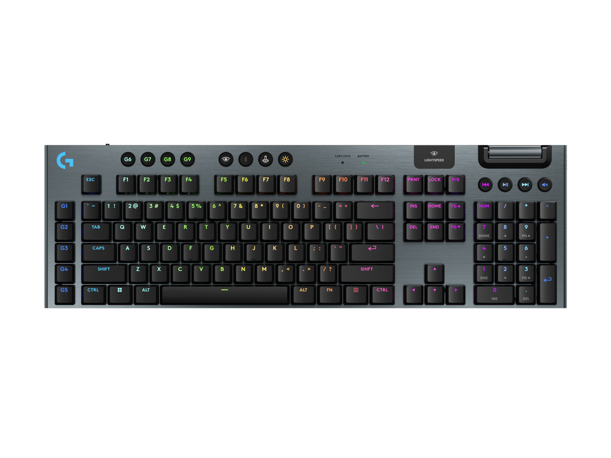 Logitech G915 X Lightspeed Wireless Gaming Keyboard - GL Linear Black (2Y) — manufacturer image 1