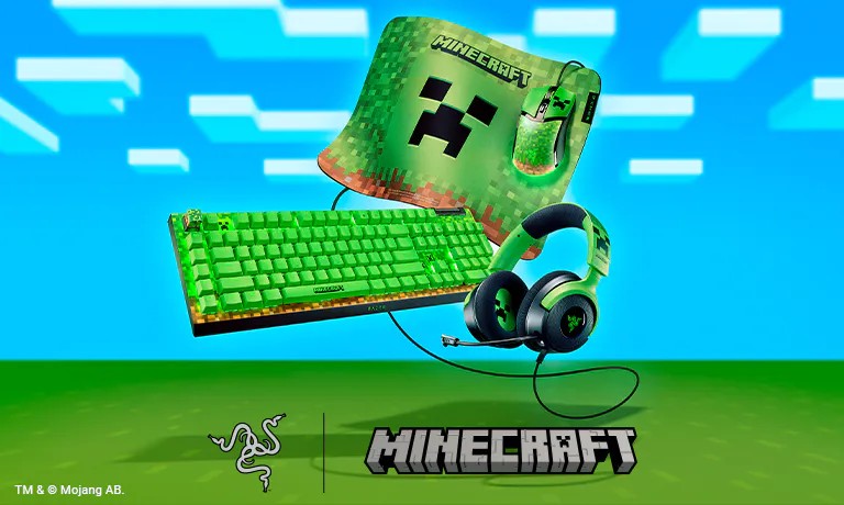 Razer Gigantus V2 Medium Mouse Mat - Minecraft Edition